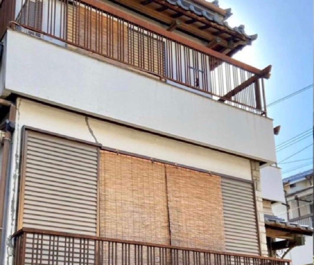 施工前の外壁